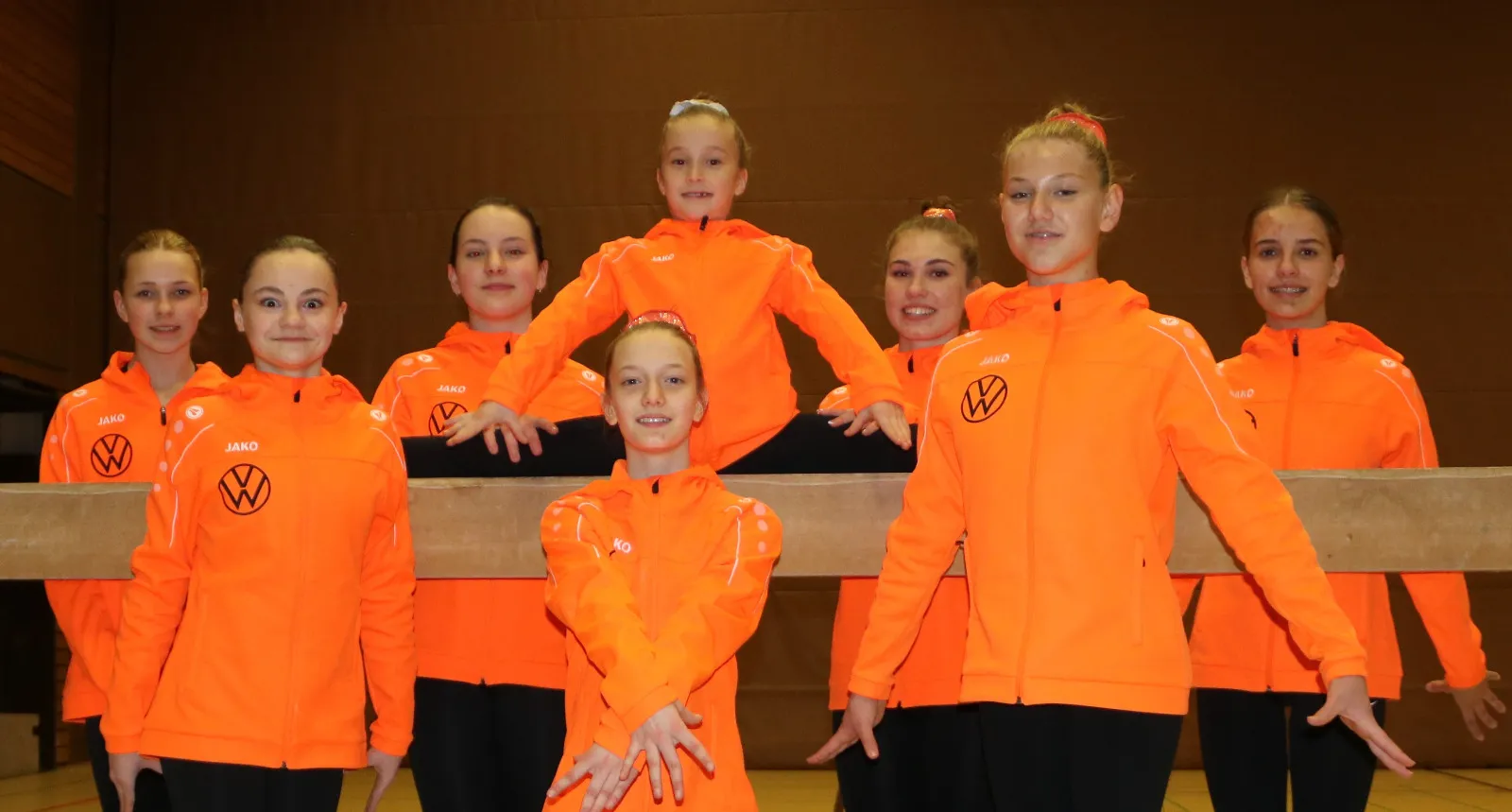 Die Landesligamannschaft des TV Bodersweier von links:
Maja Oser